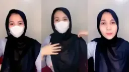Rani Nakal, Remas Susu Pakai Hijab Transparan, Bikin Makin Panas