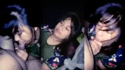 Bibir Basah Ayang Ngulet Di Ranjang, Ngemut Kontol Gede Sampe Ngacir Sebelum Bobo.