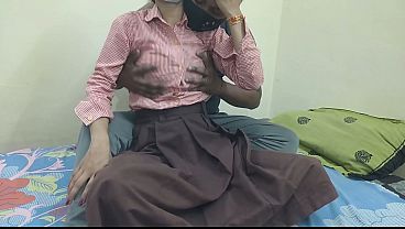 Cewek Kuliahan India Di Kamar Pacar, Digenjot Nafsu Sampai Mampus