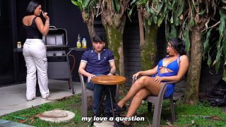 Diam, Jangan Berisik! – Ibu Tiri Ngentot Pacar Anak Perempuannya Diam-diam – Big Jackson & Lina Henao