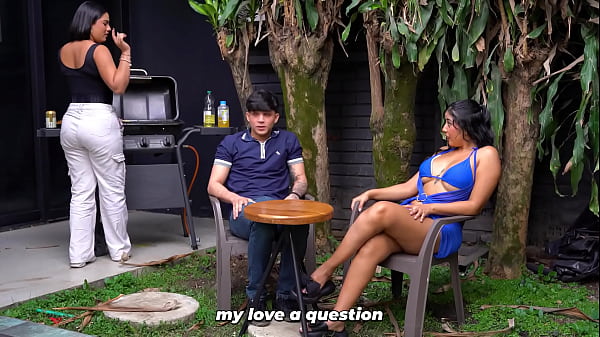 Diam, Jangan Berisik! – Ibu Tiri Ngentot Pacar Anak Perempuannya Diam-diam – Big Jackson & Lina Henao
