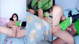 Ayank Pasangan Sejoli Live Barbar, Goyang Sambil Ngeluarin Suara Nafas Berat.