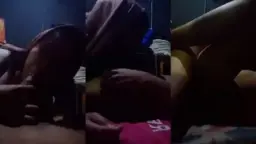 Hijab Ungu Nyepong Kontol Liar, Basah Kuyup Napsu Gila