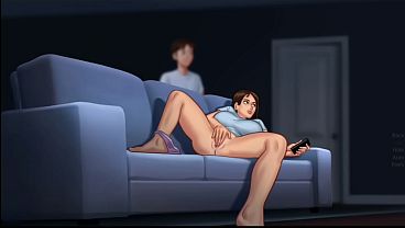 Satu Liatan Mama Tiri Bikin Hari Ini Panas Dan Basah (18+)