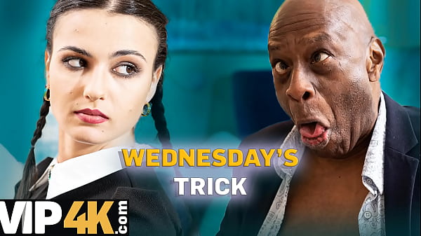 Daddy4k. Mimpinya Si Wednesday Addam Soal Kontol Hitam Besar Akhirnya Kesampean.